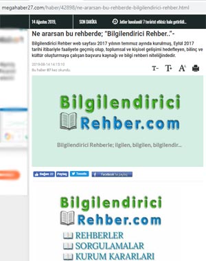 megahaber27.com:Ne ararsan bu rehberde; “Bilgilendirici Rehber..”