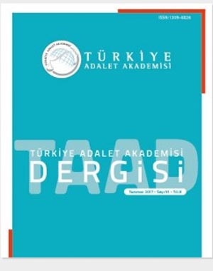 türkiye adalet akademisi dergisi