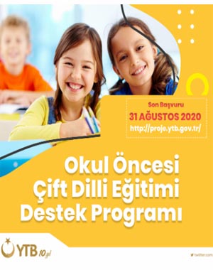 Yurtdışı Türkler ve Akraba Topluluklar Başkanlığı Okul Öncesi Çift Dilli Eğitimi Destek Programı
